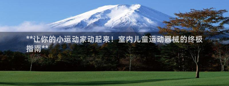 尊龙凯时下载人生就是博：**让你的小运动家动起来！室