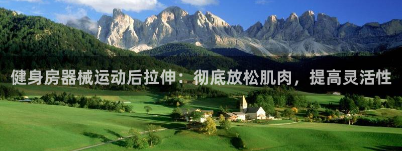 尊龙网址苹果版下载：健身房器械运动后拉伸：彻底放松肌