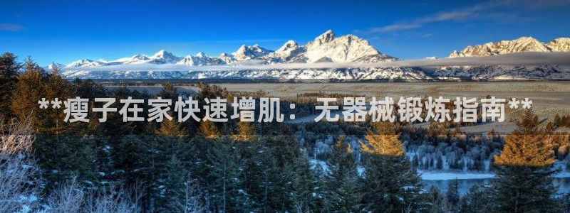 尊龙凯时 - 人生就是搏!：**瘦子在家快速增肌：无器械锻炼