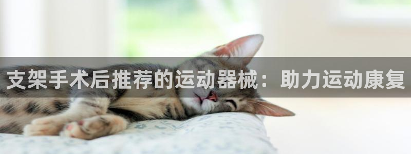 ZL尊龙凯时平台：支架手术后推荐的运动器械：助力运动