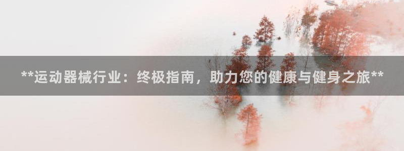 尊龙集团官网：**运动器械行业：终极指南，助力您的健