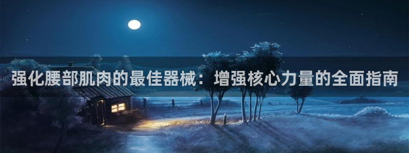 z6尊龙凯时ag旗舰厅：强化腰部肌肉的最佳器械：增强